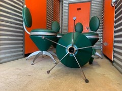 5 post modern cone chairs for restoration Funky 1980s 1990s Vintage Retro