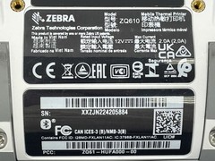 Zebra ZQ610 Direct Thermal Label Printer ZQ61-HUFA000-00 w/ AC – No Battery