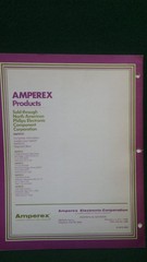 1970s Vintage Amperex Electronics Catalog RF Power,Microwave,VHF-UHF++