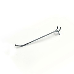 4 pack 8″ Ball Tip Pegboard Hook Heavy-Duty Zinc Peg Storage w/ Safety Ball Tip