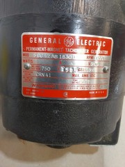 GENERAL ELECTRIC 5BC42AB1830D 1,000RPM 200V Tachometer Generator
