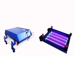 TECHTONGDA 110V 11.8×15.7in Movable LED Exposure Unit Timer Function 4 Tubes