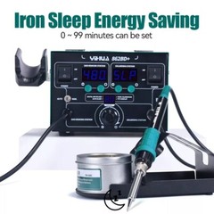 YIHUA 862BD+ 2-in-1 Soldering Station Hot Air Rework Station Soldering Iron Kit