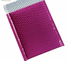 Any Size Color MATTE METALLIC Poly Bubble Mailers Mailing Envelopes Padded Bags