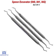 Dental Spoon Excavator Caries Remover Enamel Tooth Decaying Dentin Carious Tools