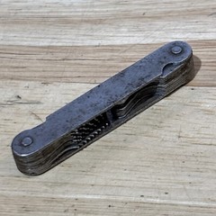 The L.S. Starrett Co Thread Pitch Gauge Gage Athol Ma USA READ!