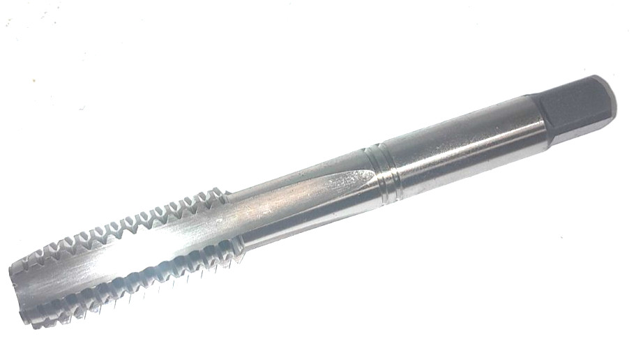 1/2-12 Plug Tap, High Speed Steel, USA Made (UF-1-H-3)