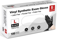 4 Mil Vinyl Exam Gloves – Latex-Free Disposable Gloves for Medical & Food Prep