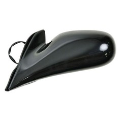 LH Power Mirror Smooth Black Paint-to-Match 3-Pin Toyota Corolla 98-02
