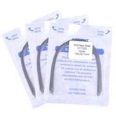 10X AZDENT Dental Orthodontic Stainless Steel Arch Wires Rectangular Nature Form