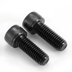 M10 x 1mm/1.25mm Fine Pitch Black Allen Bolt Socket Cap Screws High Tensile 12.9