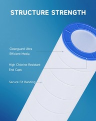 AQUALTRA Pool Filter CC200 C-9419 PAP200 R173217 FC-0688 200 sq ft 2 Pack
