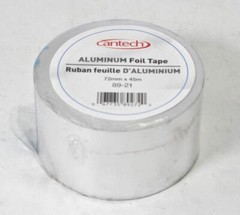 Cantech Aluminum Foil Tape Duct Seal Roll 1-7/8″ x 148′ 72mm x 45m 89-21