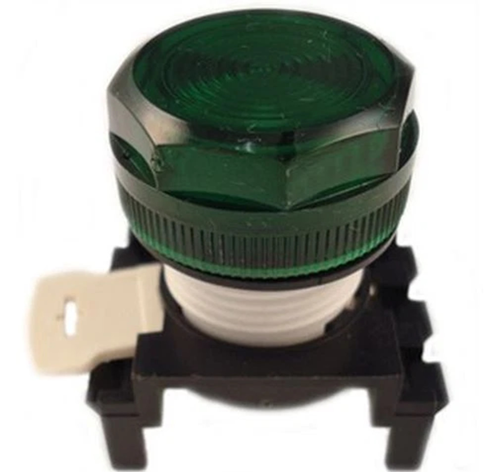 Eaton E22H3 Non-Metallic Indicating Light, Green, No Light Unit