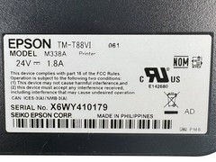 READY TO USE Epson TM-T88VI High-Speed Thermal Receipt Printer FOR POS SYSTEM