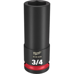 SHOCKWAVE 1/2 In. Drive 3/4 In. Deep 6 Point Impact Socket (1-Pack)