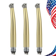US NSK Dental High Speed Handpiece Air Turbine Anti-retraction 4 Hole Colorful