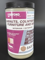 Beyond Paint Sage Water-Based All-In-One Interior Exterior 1 qt Durable