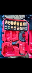 Milwaukee 2503-5 M12 PEX Press Tool Kit w/ Press Jaws 1/2 3/4 1 in