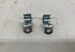 Box of 100 EMERSON BX-50 Neer BX Clamp, For Armored Cable, Steel, Zinc Plated