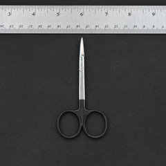 Aesculap BC901R Iris SuperCut Scissors Delicate Curved Sharp/Sharp 4 1/4 in