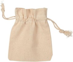 100 Natural Cotton Drawstring 3 x 4 Pouches Draw String Jewelry Gift Bags Pouch
