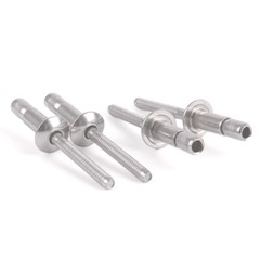 Structural Pop Rivets Dome Head Steel Monobolt Breakstem Fasteners 4.8mm 6.4mm
