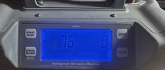 Fieldpiece MR45 Refrigerant Recovery Machine 120V 400 Read Discription With Cord