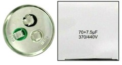 70+7.5 uF MFD 370-440V 440 VAC High Quality Motor Dual Run Capacitor CBB65-R