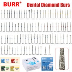 Dental Fresas Dentales de Diamante FG Mezclado 20 Tamaño FG1.6MM para turbina