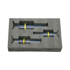 Eisco Labs Graduated Cylinder Set – 25ml, 50ml & 100ml – ASTM, Class A