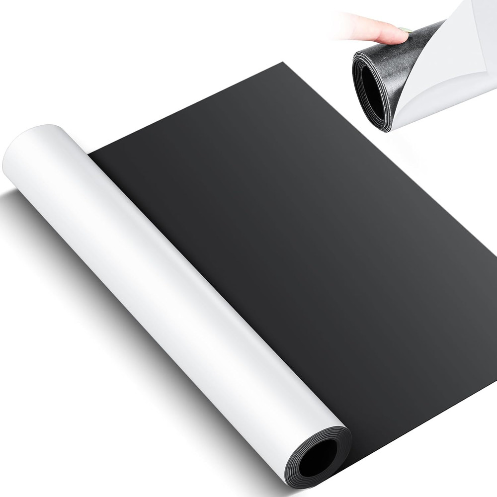 8x5ft Extra Large Customizable Magnetic Adhesive Sheet Roll – 30mil Thickness