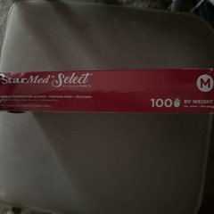Sempermed StarMed Select Nitrile Examination Gloves, Medium, 100 gloves/box 