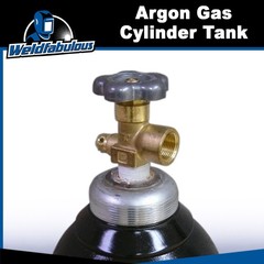 80 cu/ft 75% Argon 25% CO2 Welding Gas Cylinder Tank CGA 580 – FULL