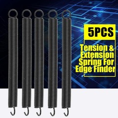 5pcs Wire Dia 0.6mm OD 4mm Long 50mm Tension & Extension Spring For Edge Fin CX4