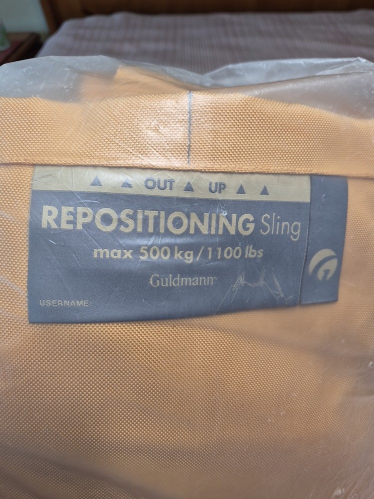V. Guldmann Ref 28465 Standard Repositioning Sling; Max 1100lbs New Polyester