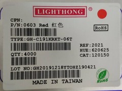 0603 SMD LED Red Blue Yellow Orange Green Purple Pink Warm White Diode 1.6*0.8mm