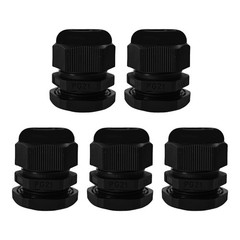 Runseaway 5Pcs PG21 Waterproof IP68 Nylon Cable Gland Connectors, Adjustable …