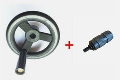 Quill Feed Hand Wheel & Forward Feed Reverse Knob Assembly B125 For Bridgeport