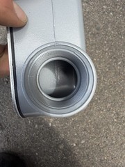 Lot of 2 New 1” Aluminum Conduit Body Covers