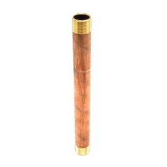 Thrifco 5320035 3/4 inch x 6 Inch Brass Nipple
