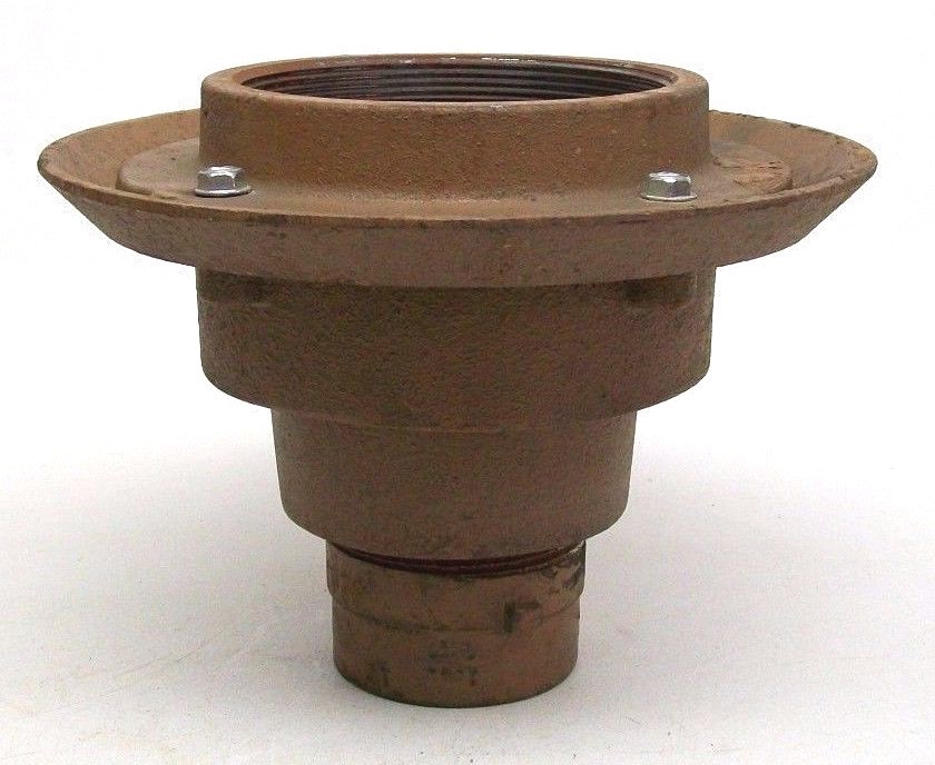 JAY R SMITH 2000 SERIES FLOOR DRAIN BODY 10 1/2″ OD FOR ADJUSTABLE STRAINER KB