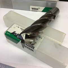 Hanita Cobalt M 42 End Mill, 7/8 X 7/8 X 3 1/2 X 5 3/4 , USA , 4 Flute, 3112-15