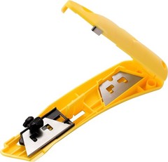 EZ3 Ambidextrous Safety Cutter – Lightweight Retractable Box Cutter in Yellow