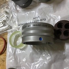 Amphenol 4 Prong Connector GTC06G22-22s-072 9104147. NOS