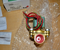 New Asco ~ 8210G003 ~ 48VDC Solenoid Valve 5-125PSI 3/4″ Pipe 11.6W ~ (8210D3)