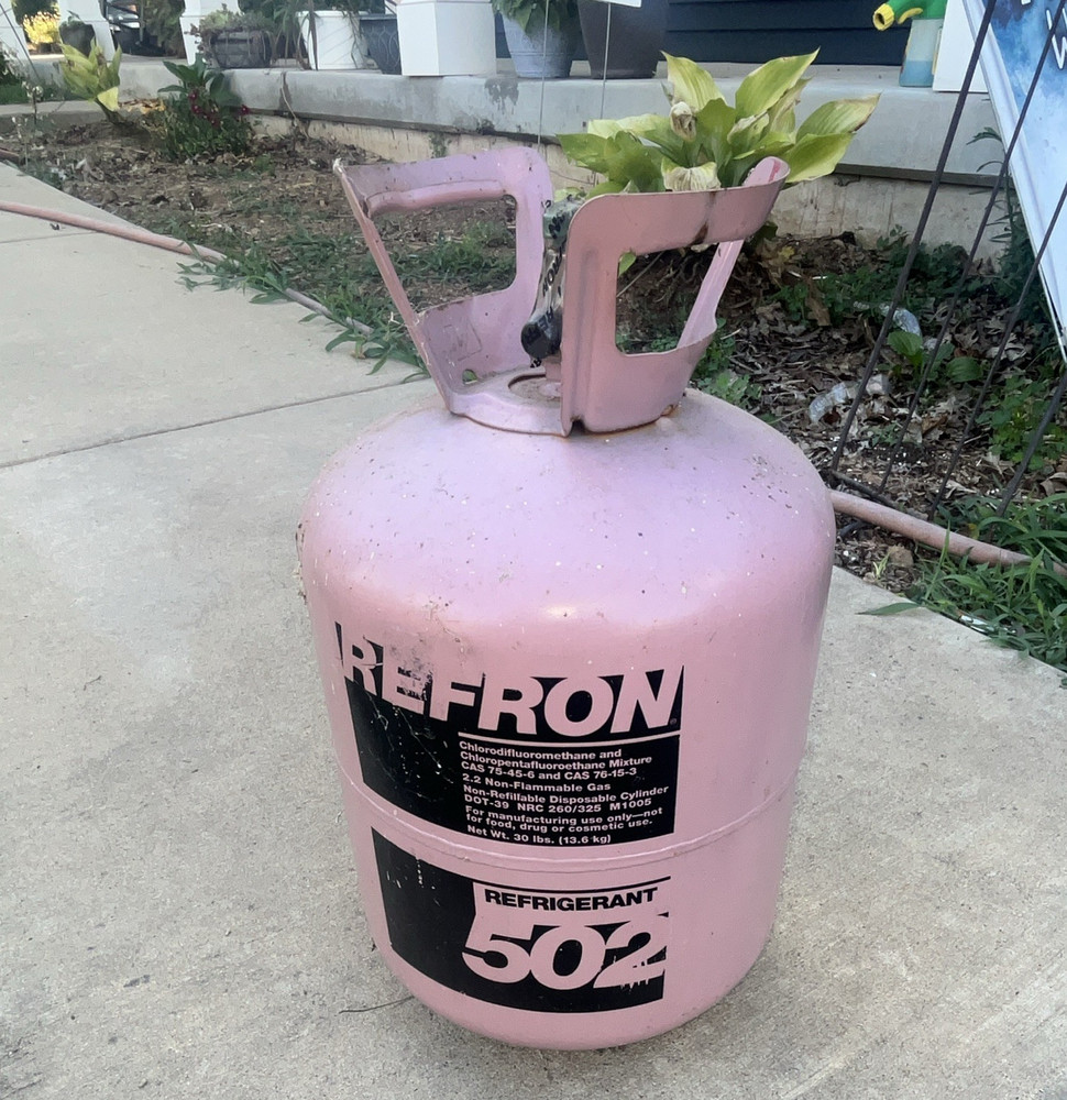 REFRON 502 Refrigerant Cylinder Tank, Model 502 (MPN 502)