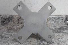 3M DBI-Sala 8518347 10 x 9-1/4 In 450 Lb Weight Cap Bolt-On Floor Mount Sleeve