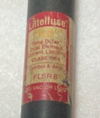 Littelfuse FLSR 8 Class RK5 Dual Element Time Delay Fuse 8A 551-600V 6-Pack
