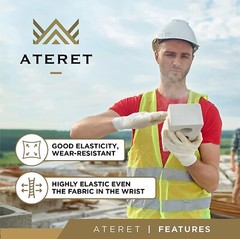 ATERET 12 Pairs Cotton Polyester Gloves, String Knit Work Gloves Liner,…